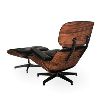 2-Pieces Walnut Swivel Recliner with Ottoman Lounge Chair Set-Richsoul-Chairs & Recliners,Furniture,Living Room Furniture